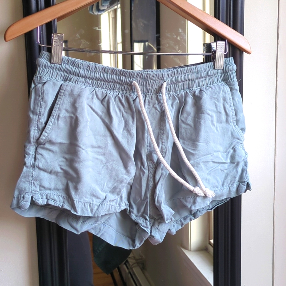 Teal shorts